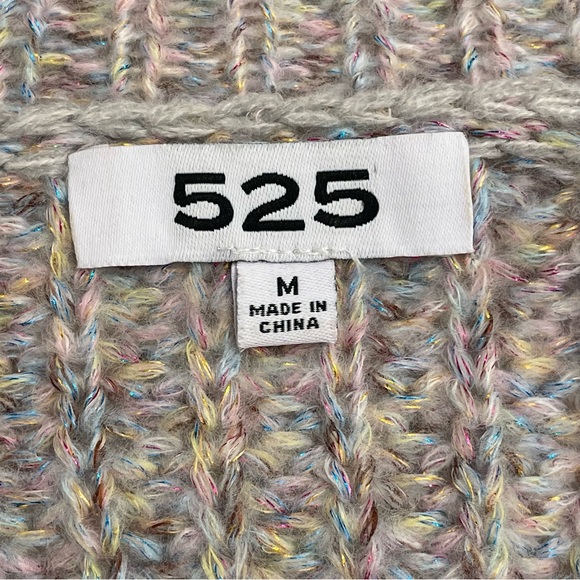 525 Asymmetrical Bubble Sleeve Sweater - Picture 12 of 14